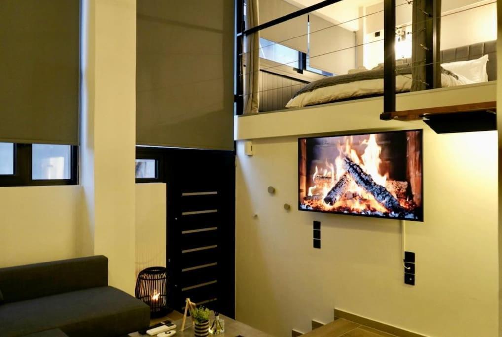 Appartamento Cosy Loft Patras Esterno foto